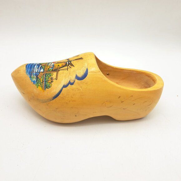 Pair of Dutch Wooden Clogs -Klompen - Picture 7 of 11